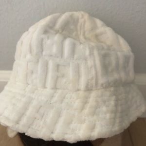 Fendi bucket hat.